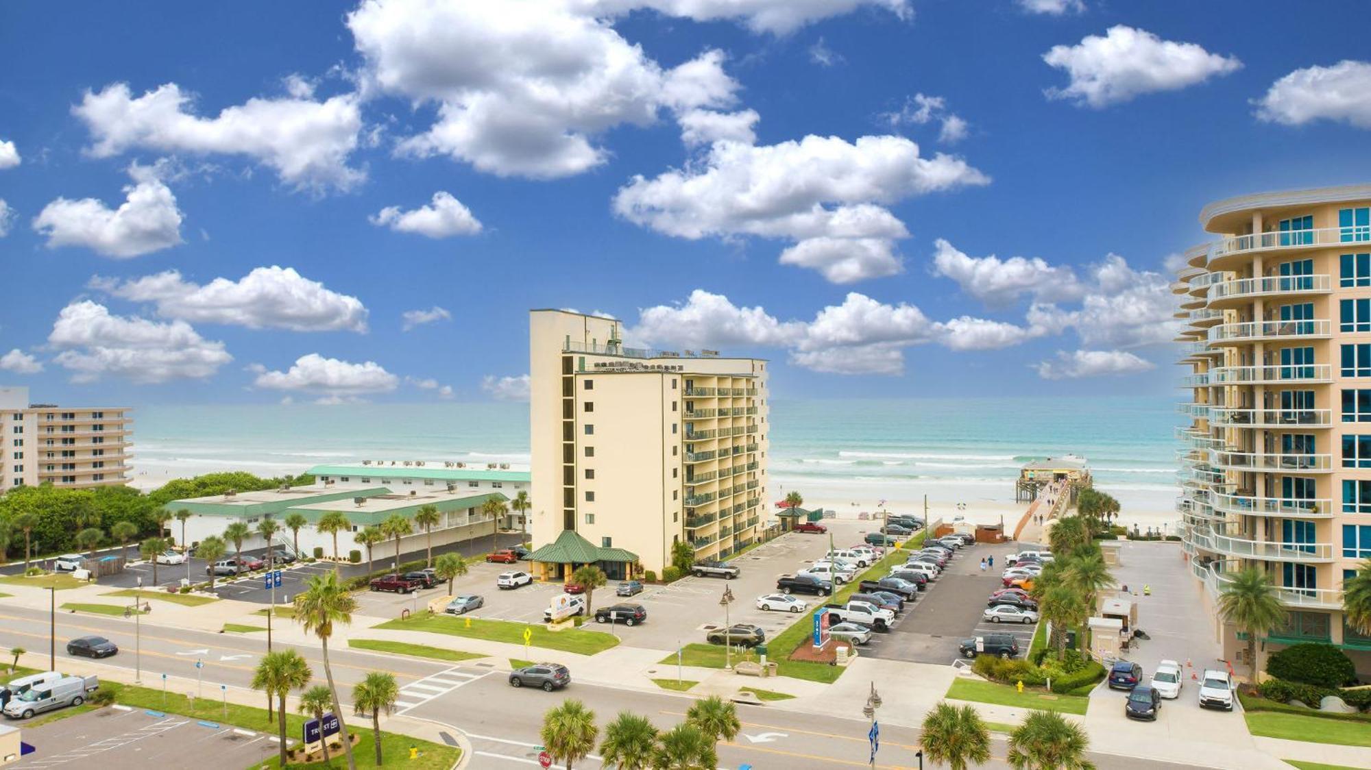 Ocean Views From Your Private Balcony! Sunglow Resort 606 By Brightwild Daytona Beach Shores Eksteriør billede