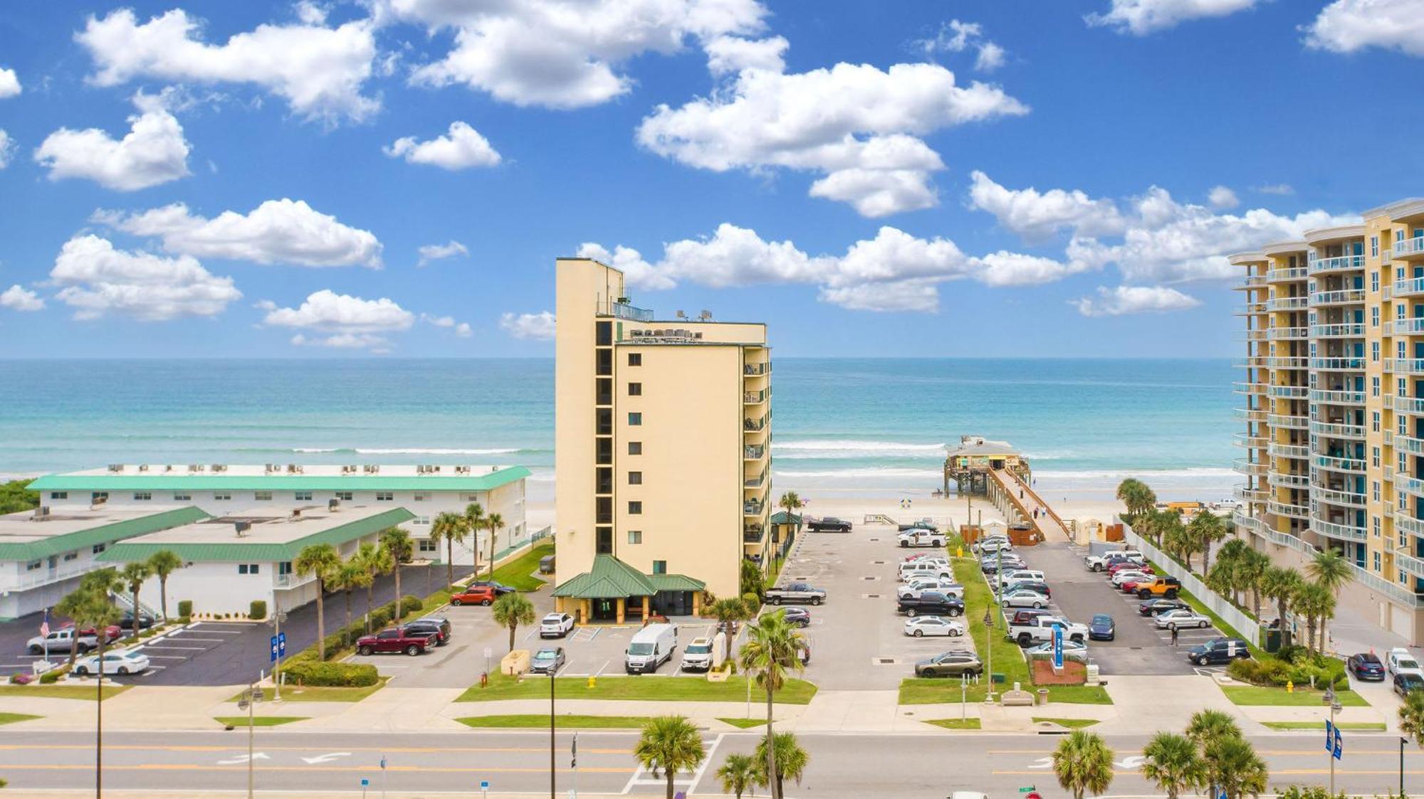 Ocean Views From Your Private Balcony! Sunglow Resort 606 By Brightwild Daytona Beach Shores Eksteriør billede