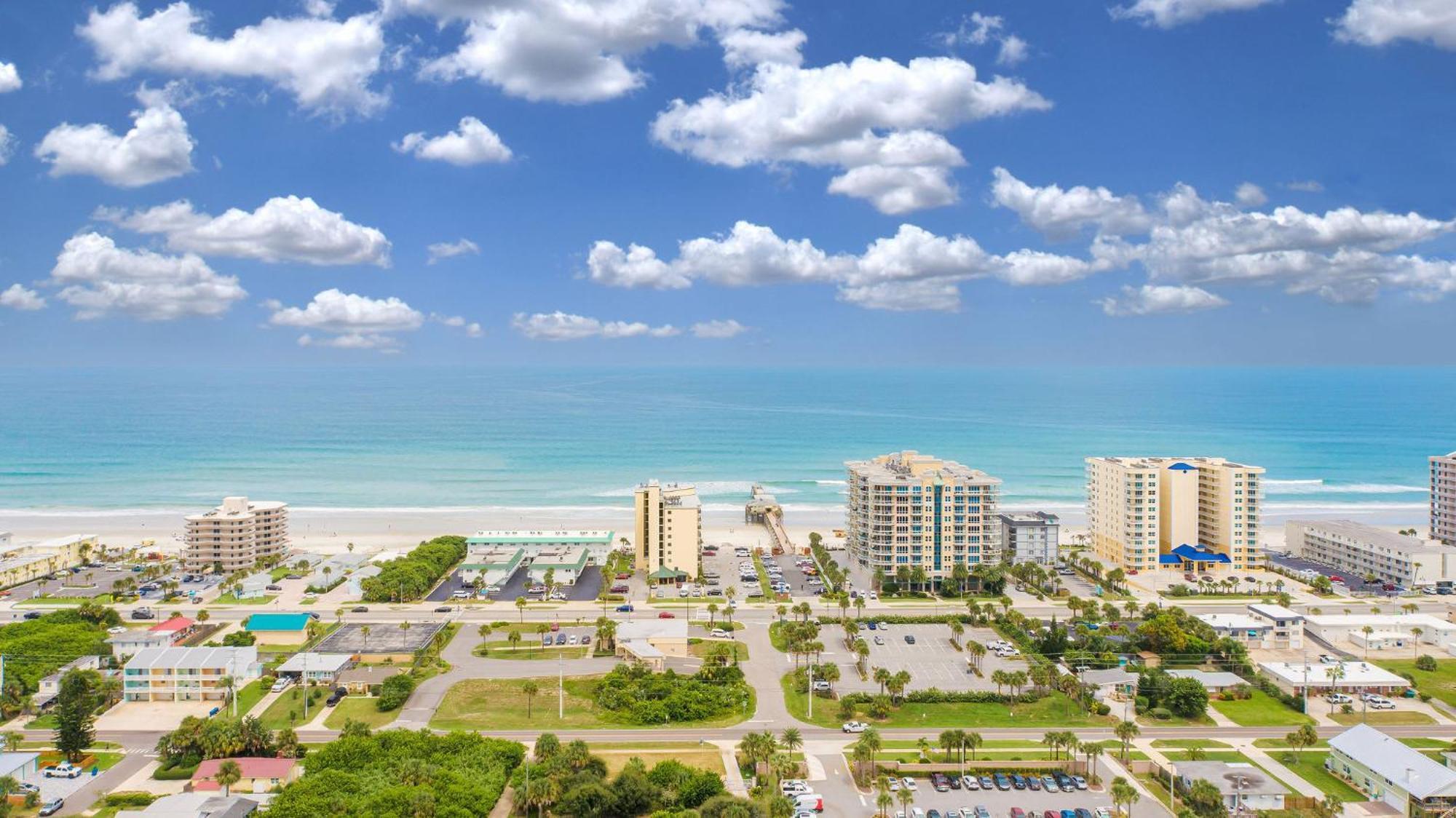 Ocean Views From Your Private Balcony! Sunglow Resort 606 By Brightwild Daytona Beach Shores Eksteriør billede