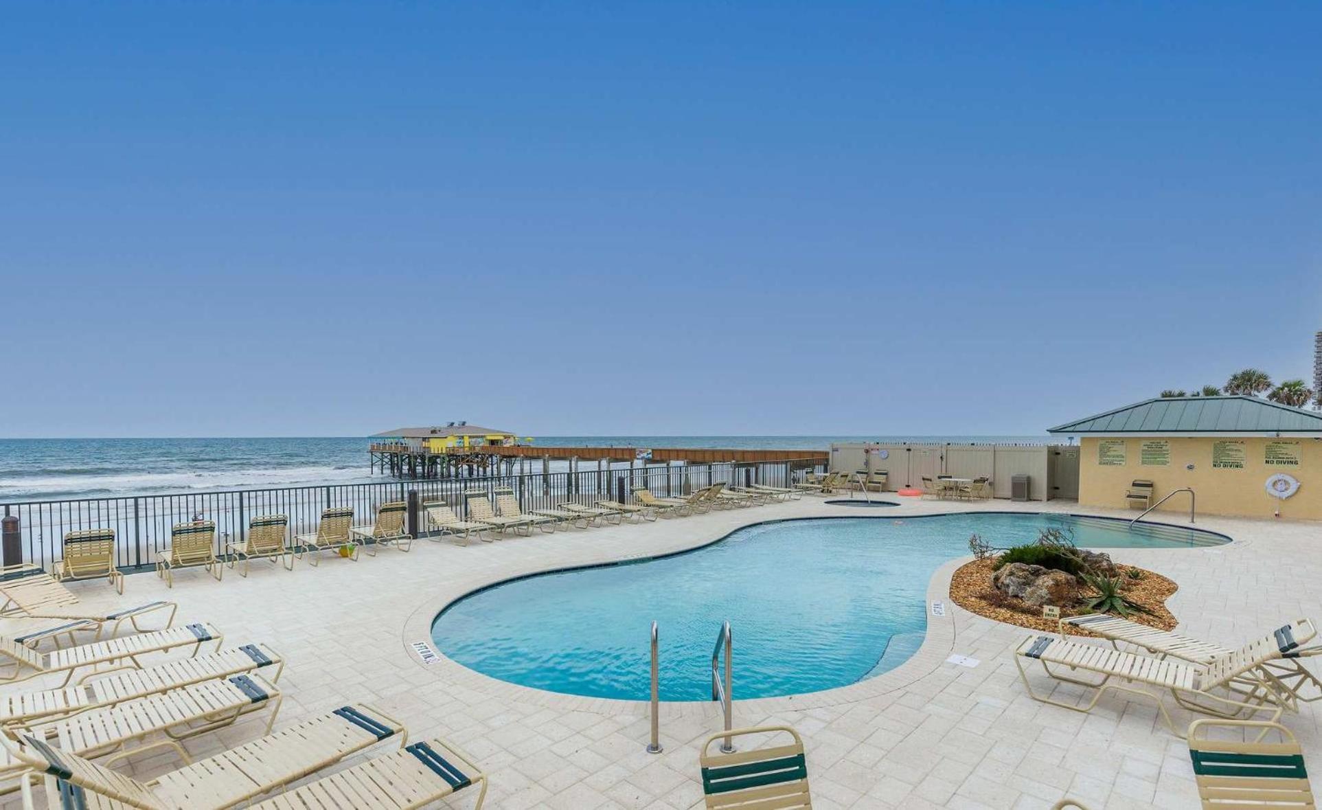 Ocean Views From Your Private Balcony! Sunglow Resort 606 By Brightwild Daytona Beach Shores Eksteriør billede